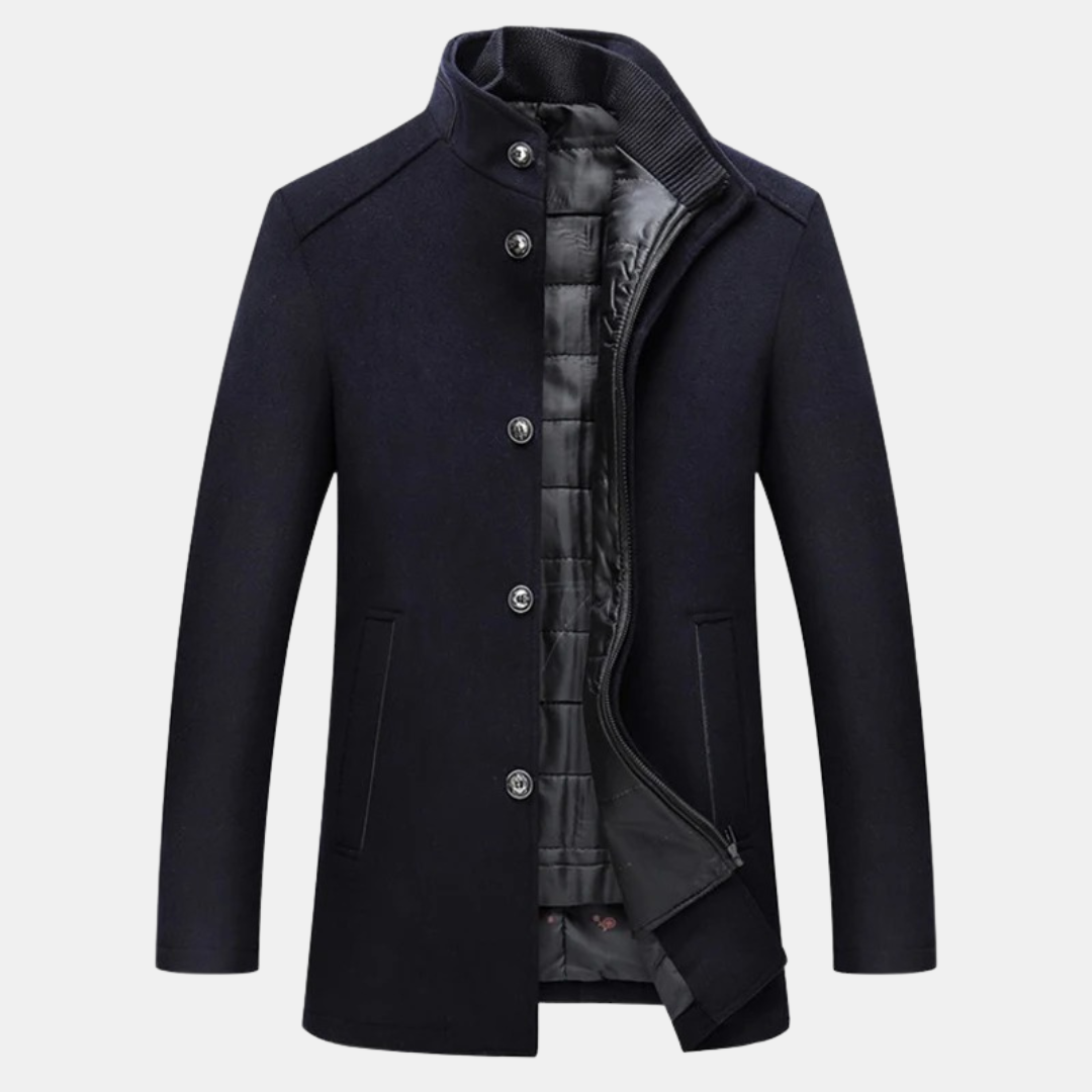 Jonathan™ | Thick Wool Trench Coat