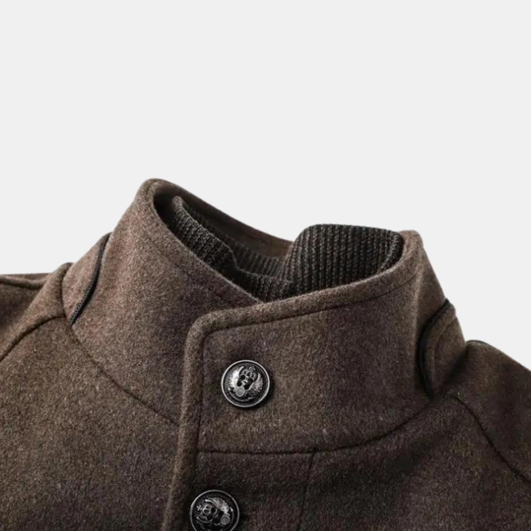 Jonathan™ | Thick Wool Trench Coat