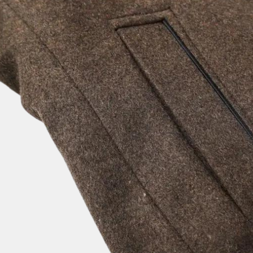 Jonathan™ | Thick Wool Trench Coat