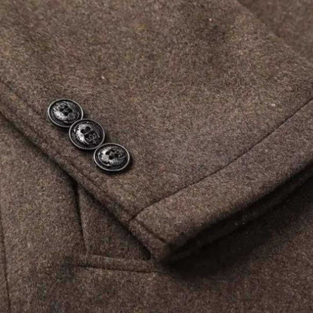 Jonathan™ | Thick Wool Trench Coat