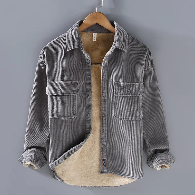 Adam™ | Corduroy Jacket with Fleece