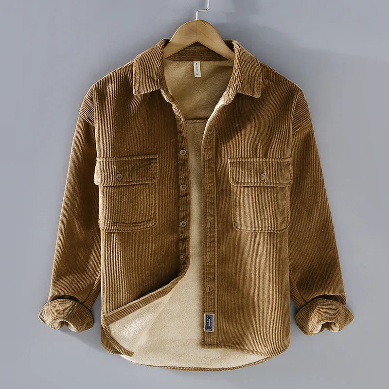 Adam™ | Corduroy Jacket with Fleece