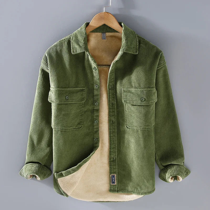 Adam™ | Corduroy Jacket with Fleece