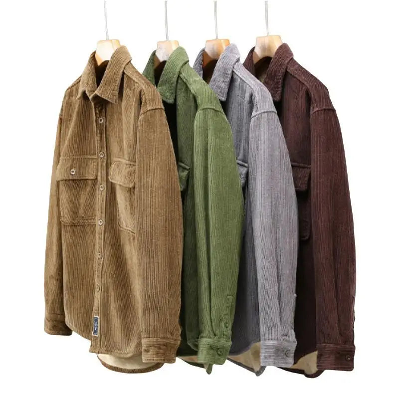 Adam™ | Corduroy Jacket with Fleece