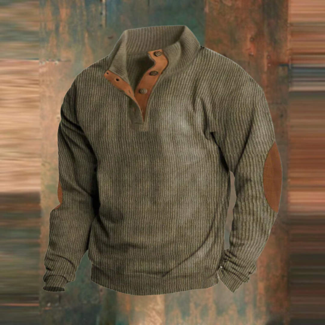 Christian™ | Quarter-Button Pullover