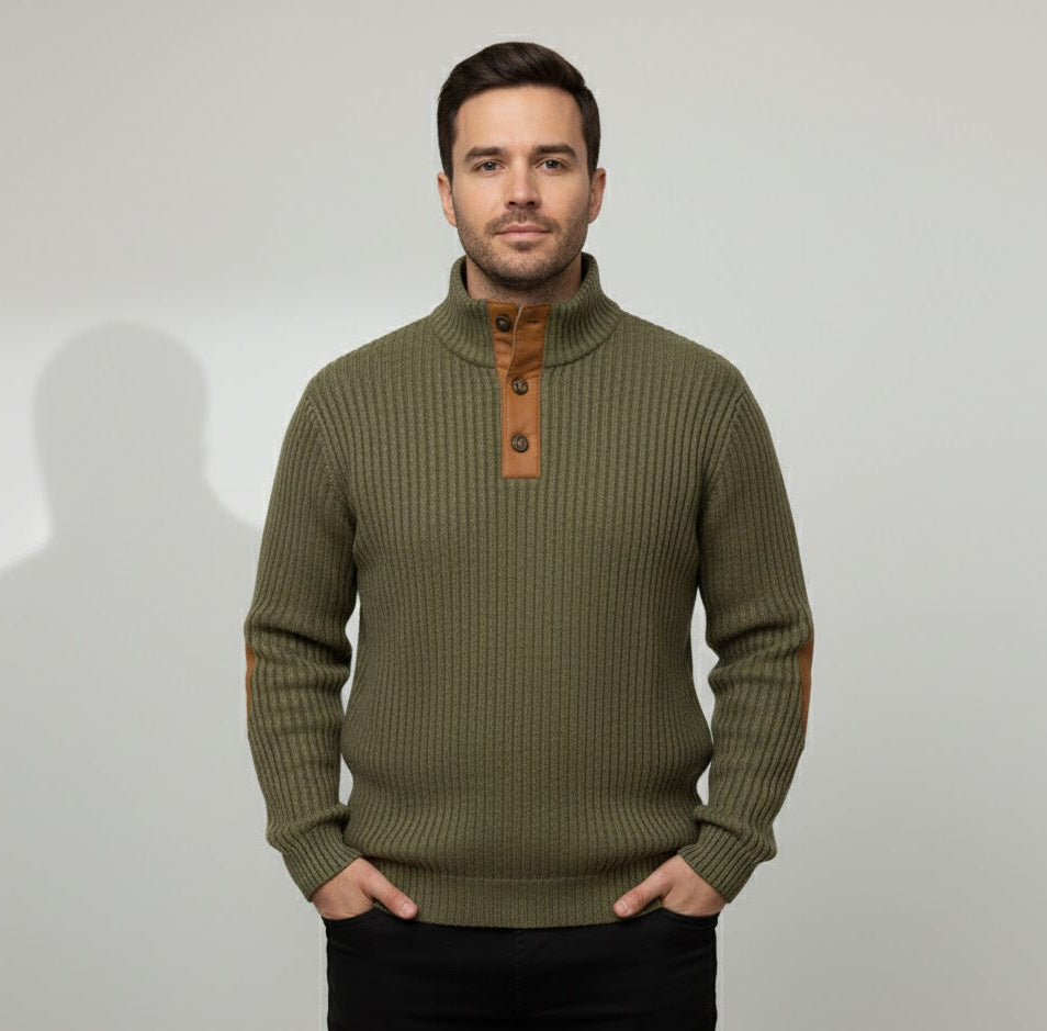 Christian™ | Quarter-Button Pullover