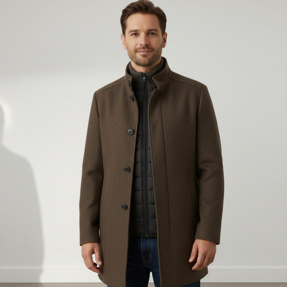 Jonathan™ | Thick Wool Trench Coat