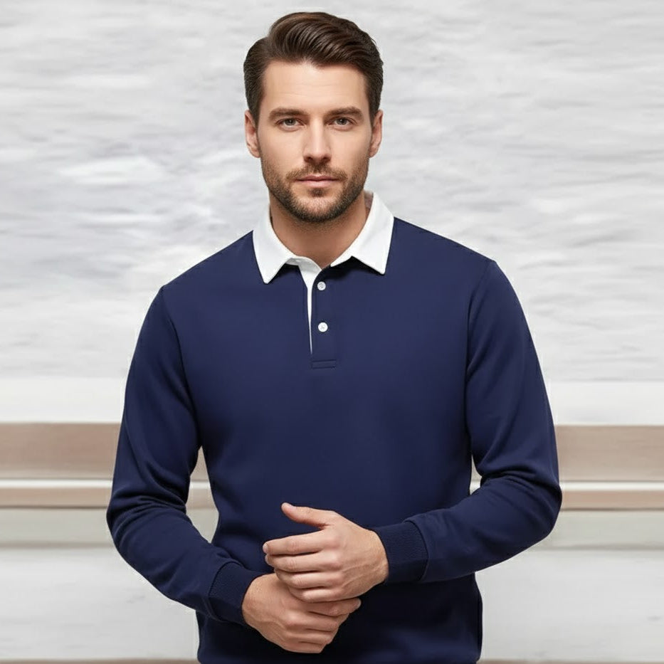 Andrew™ | Men’s Polo Sweater