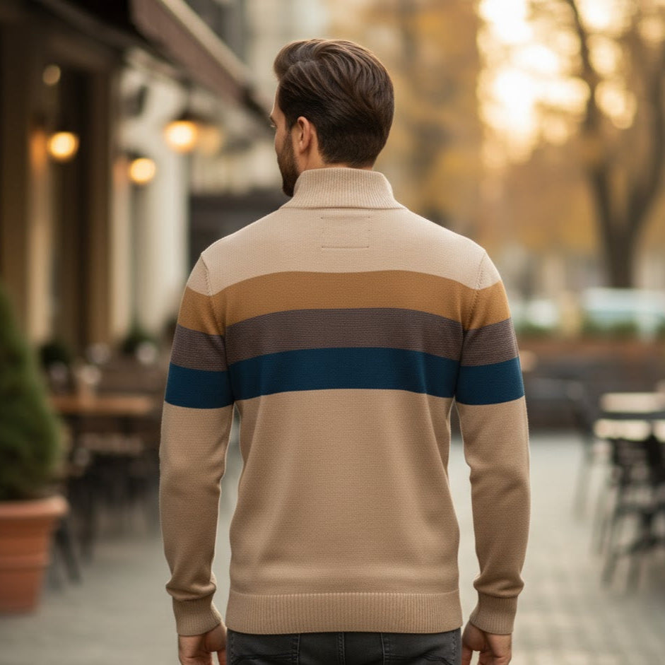 Matthew™ | Striped Retro Sweater